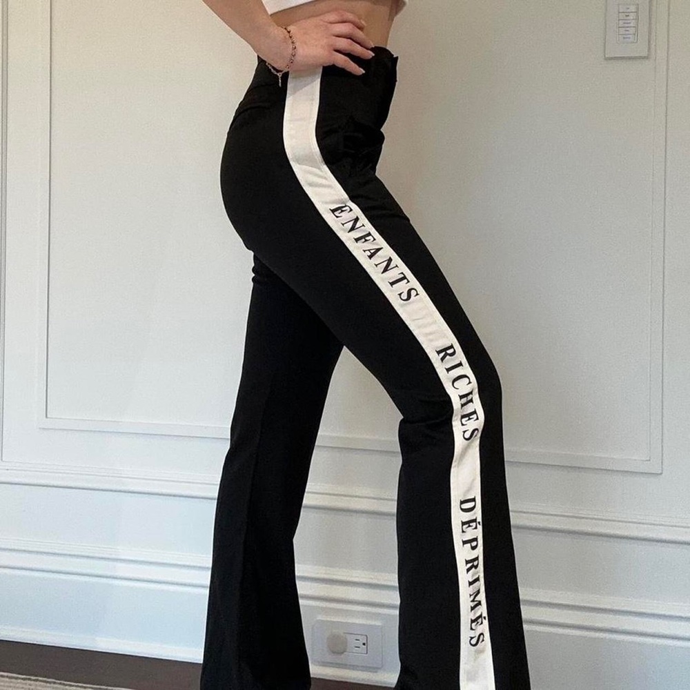 💥 ENFANTS RICHES DEPRIMES BLACK & WHITE RICHES TRACK PANTS (MENS&WOMENS)💥